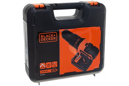 Аккумуляторная ударная дрель-шуруповерт Black&Decker BDCHD18KB-QW