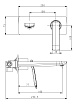 Смеситель для раковины Timo Helmi 4071/00-16SM хром/белый