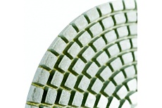 Круг алмазный гибкий шлифовальный АГШК WHITE NEW (100x2.5 мм; Р400) TECH-NICK 128.120.6745