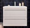 Мебель для ванной Art&Max Platino 75 см белый глянец