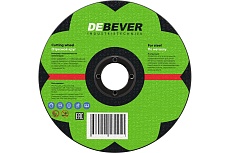 Диск отрезной по металлу (125х1.2х22 мм) DeBever NWC12512229S