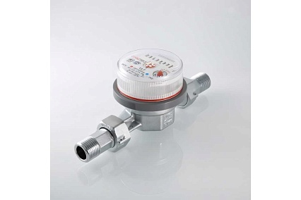 Универсальный квартирный водосчетчик Valtec до +90 С, 1,5м3, 1/2", 110 мм VLF-15U