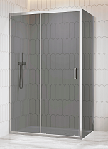 Душевой уголок RGW Classic CL-133 (CL-13 + Z-03) 150x80 тонированное, хром 060913358-31