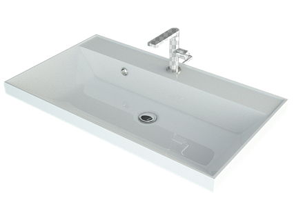 Раковина Style Line Asti 70 см белый глянец СС-00002466