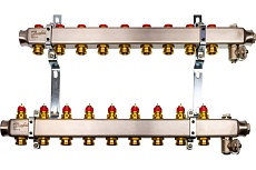 Комплект коллекторов Danfoss SSM-9 с кронштейнами для 9 контуров 088U0979