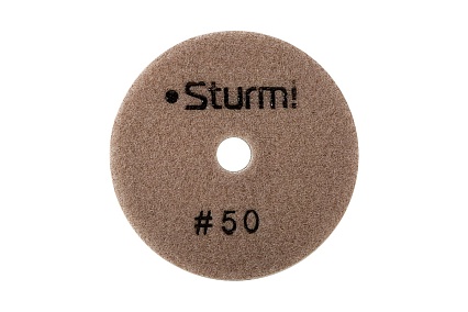 Круги шлифовальные гибкие Sturm ! 9012-W100-50