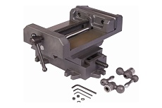 Станочные тиски ZITOM 200мм 2 суппорта поворотные Q97200 mv18200