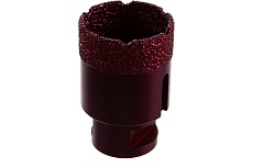 Коронка алмазная вакуумная по камню D40-15W-35L-M14 (40х35 мм; М14) Messer 06-35-040