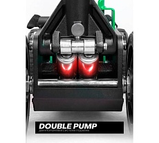 Подкатной гидравлический домкрат Rockforce 3.5т, h min 155мм, h max 710 мм RF-T830018Z MT(57719)