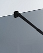Душевая перегородка Cezares LIBERTA-L-1-25-GR-NERO 25x195 тонированный графит, черный