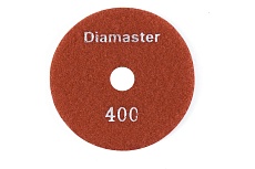 Круг алмазный по бетону АГШК 100х2 мм, №400, красный, для мокрой шлифовки Diamaster 000.120.8149
