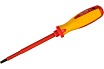 Отвертка Insulated SL5,5x125 мм Matrix CrMo, до 1000 В, двухкомп. рукоятка// PROFESSIONAL 12918