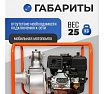 Мотопомпа Electrolite  GP-80 EL (ШК) 7л.с., 80мм, 1300л/мин, глубина всасывания 8м., макс. напор 30м., вес 25кг 2382
