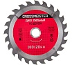 Диск пильный по дереву (160х20 мм, 24 зуба) GROSSMEISTER 031001002
