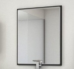 Зеркало Cezares Tiffany 73x90 см, с подсветкой Nero Grafite 45044