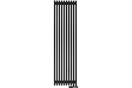 Вертикальный радиатор c нижним подключением, ARBIOLA Compact V 1750-63-10 VR, RAL 9005 матовый черный 257078