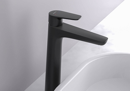 Смеситель для раковины Aquatek Бетта AQ1104MB черный матовый