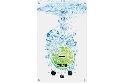 Газовая колонка Zanussi GWH 10 Fonte Glass Lime НС-1077261