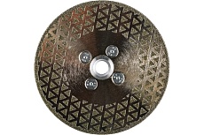 Диск алмазный отрезной Super Ceramic Flange (125 мм; М14) Hilberg HM514