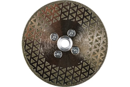 Диск алмазный отрезной Super Ceramic Flange (125 мм; М14) Hilberg HM514