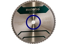 Диск пильный SteelCutClassic (305x25.4 мм; 60FZFA/FZFA) Metabo 628668000