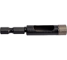 Коронка алмазная по керамограниту, серебряная пайка (10 мм) TRIO-DIAMOND GCB754
