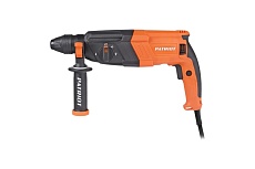 Перфоратор Patriot RH 267 SDS+, мощность 825 Вт, 2.8 Дж, 3 режима работы, макс.диаметр 26 мм, набор буров и долот, глубиномер, кейс 140301327