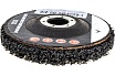Диск зачистной Clean Strip Black 115х22 мм с фибровой оправкой BlackFox 12535