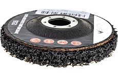 Диск зачистной Clean Strip Black 115х22 мм с фибровой оправкой BlackFox 12535