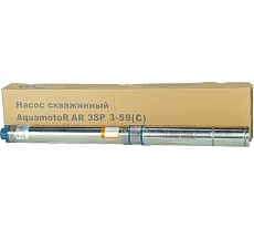 Скважинный насос AquamotoR AR 3SP 3-59 C с кабелем 30м AR151012