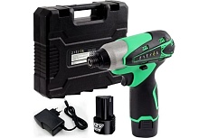 Аккумуляторный гайковерт (винтоверт) Zitrek ZKIS12 12 B, Li-Ion акк. 2x2.0 Ач, кейс 063-4402