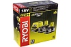 Набор Ryobi ONE+ RC18120-240 5133003363 аккумулятор (18 В; 4.0 А*ч; Li-Ion) 2 шт. и зарядное устройство RC18120
