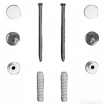 Крепление к унитазу и биде Simas F90 хром
