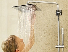 Душевая стойка Grohe Rainshower F-series 27469000 термостат