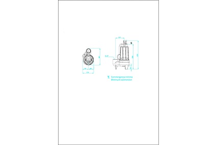Погружной насос Dreno Pompe ALPHA V 4 M/G 2000260