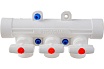 Коллектор PRO AQUA PP-R с 3 выходами, белый ШК 25-20 PA6710308Pb
