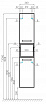 Шкаф подвесной Акватон Лофт Фабрик 34 см дуб кантри