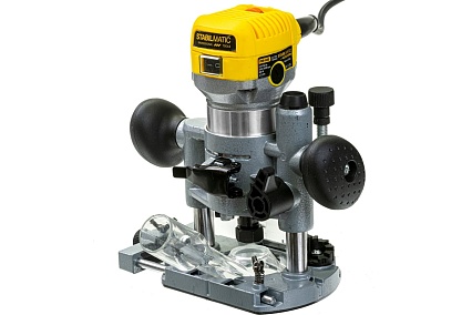 Кромочный фрезер STABILMATIC с набором баз, цанги 6 и 8 мм FRH-880