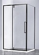 Душевой уголок Vincea Slim-N VSR-4SNP9012CLB 120x90 черный, прозрачный