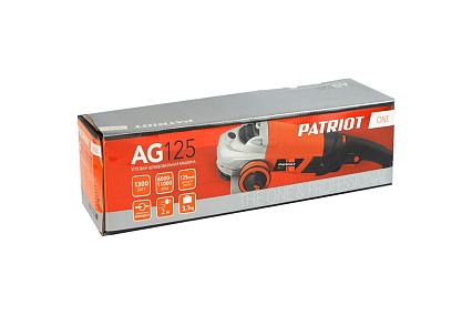 Углошлифовальная машина Patriot AG125 110301215