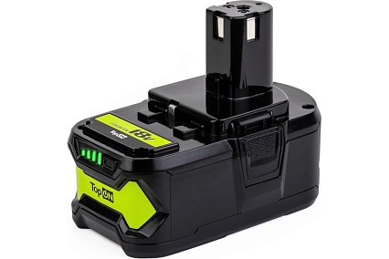 Аккумулятор для RYOBI 18V 4.0AH (LI-ION) PN: RB18L40 Topon TOP-PTGD-RY-18-4.0