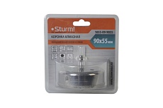 Коронка алмазная (90х55 мм; 6-гранный хв-к) Sturm 1055-09-9055
