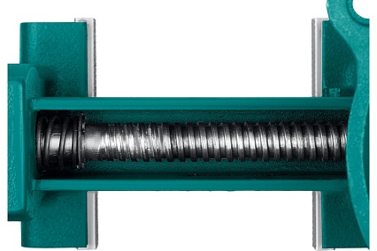 Слесарные тиски Kraftool Reversible 165 мм, расход 324 мм 32705-165
