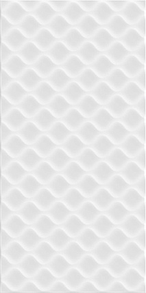 Плитка Cersanit Deco белая 29,8x59,8 см, DEL052D-60