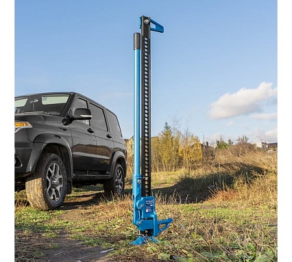 Реечный профессиональный домкрат 3т, 115-1030 мм Stels High Jack 50527