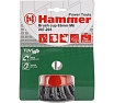 Кордщетка чашеобразная с хвостовиком Flex 207-203 (63 мм; d6; витая проволока) Hammer 32443