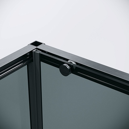 Душевой уголок Grossman Galaxy 120.K33.01.1480.42.10 140x80 тонированный, графит сатин