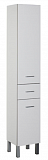 Шкаф пенал Aquanet Верона 35 см напольный, с корзиной, белый