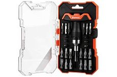 Набор бит Ермак с Т-образной реверсивной отверткой, 25 предметов 651-230