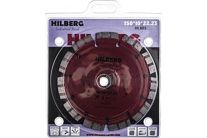 Диск алмазный отрезной Industrial Hard (150x22.23 мм) Hilberg HI803